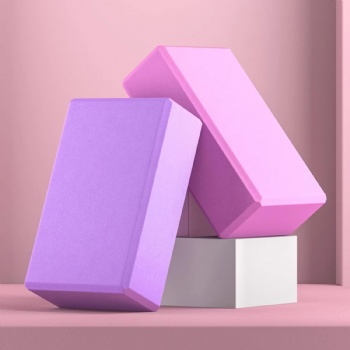  High Density Lightweight Anti slip Yoga Brick Foam Block Is Used to Improve Flexibility Strength Balance and Pilates	