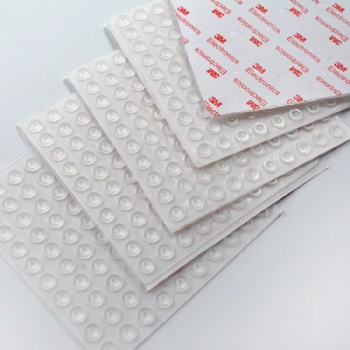  High Quality 3M Self Adhesive Anti Slip Silicone Rubber Pad Custom Size for Foot Support Direct From Manufacturer	