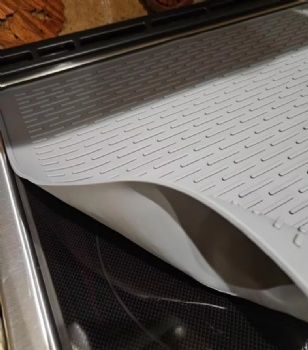  New Cross Border 28* 20inch Large Silicone Stove Mat Silicone Drain Mat Suitable for Kitchen Sink Mat, Bowl and Dish Drying	