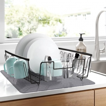  New Cross Border 28* 20inch Large Silicone Stove Mat Silicone Drain Mat Suitable for Kitchen Sink Mat, Bowl and Dish Drying	